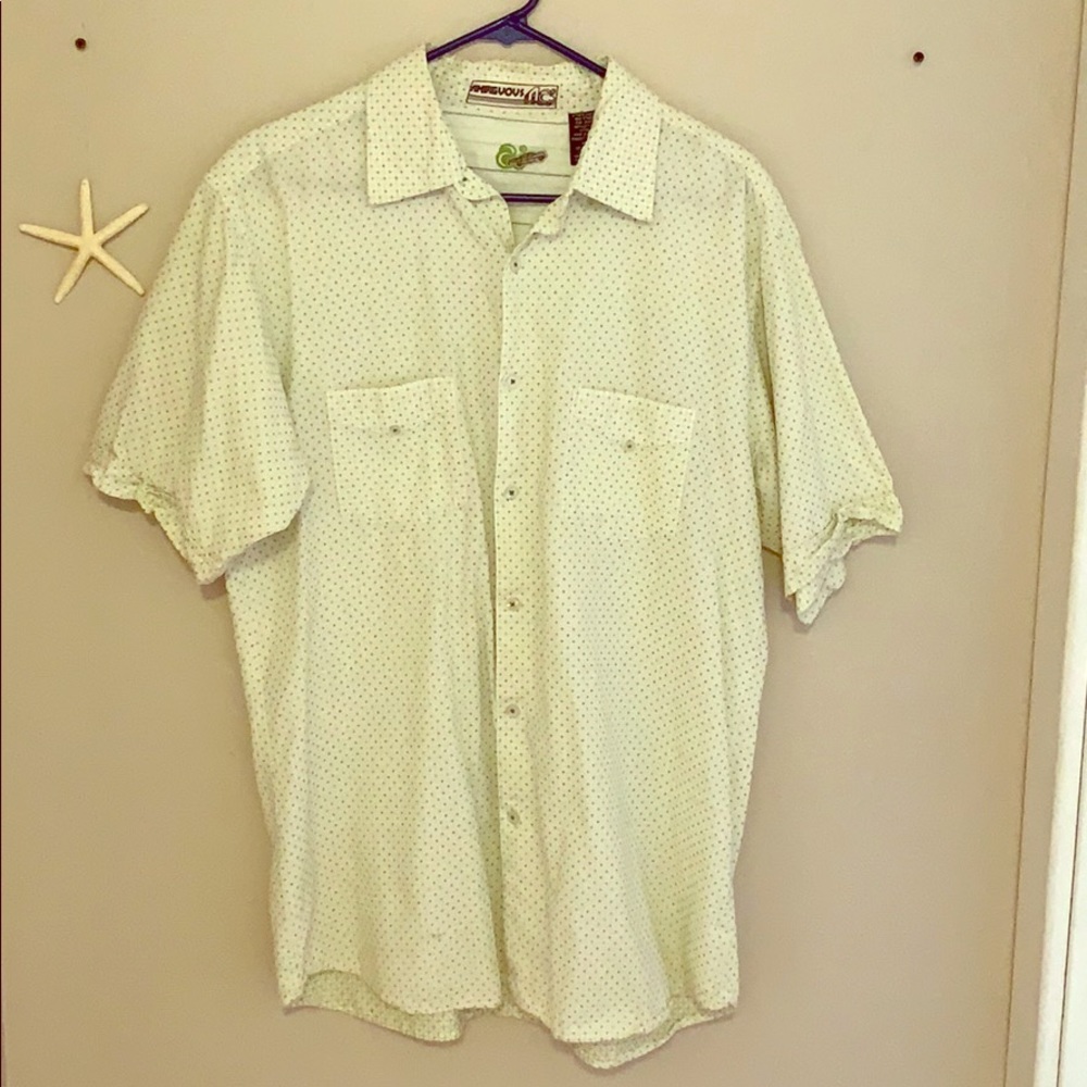 Ambiguous Ambig Button Up Short Sleeve Woven XL